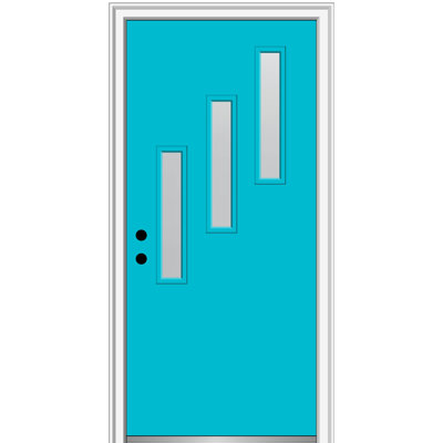Spotlight 80'' Fiberglass Front Entry Doors