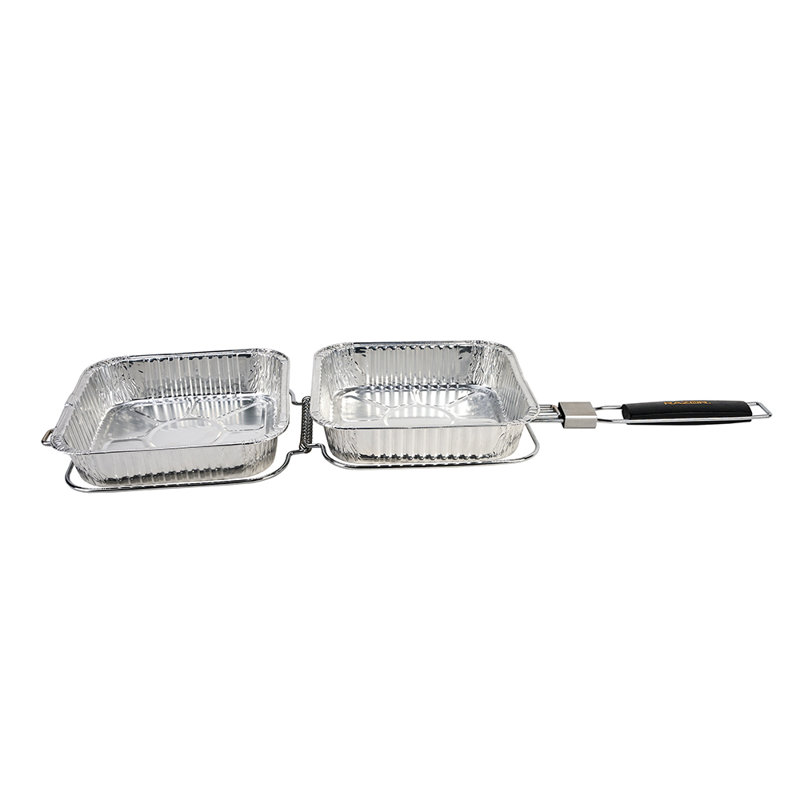 Razor Griddle Popcorn Maker with Wooden Handle