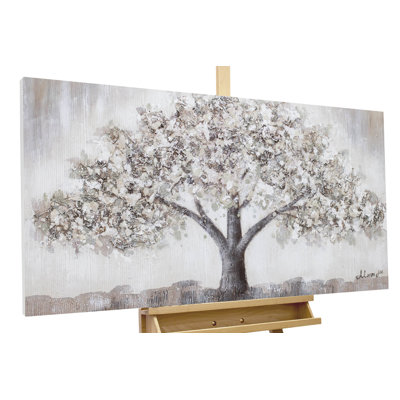 Hand -painted willow of wisdom acrylic painting