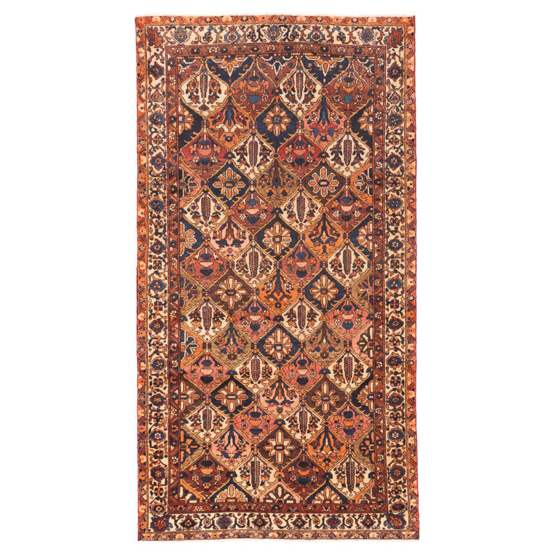 Tapis cuivre Kayseri Vintage 5 pi 1 po x 9 pi 8 po