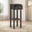 Console fonctionnelle, table d'appoint étroite avec tiroir, table de chevet compacte, table d'appoint gain de place