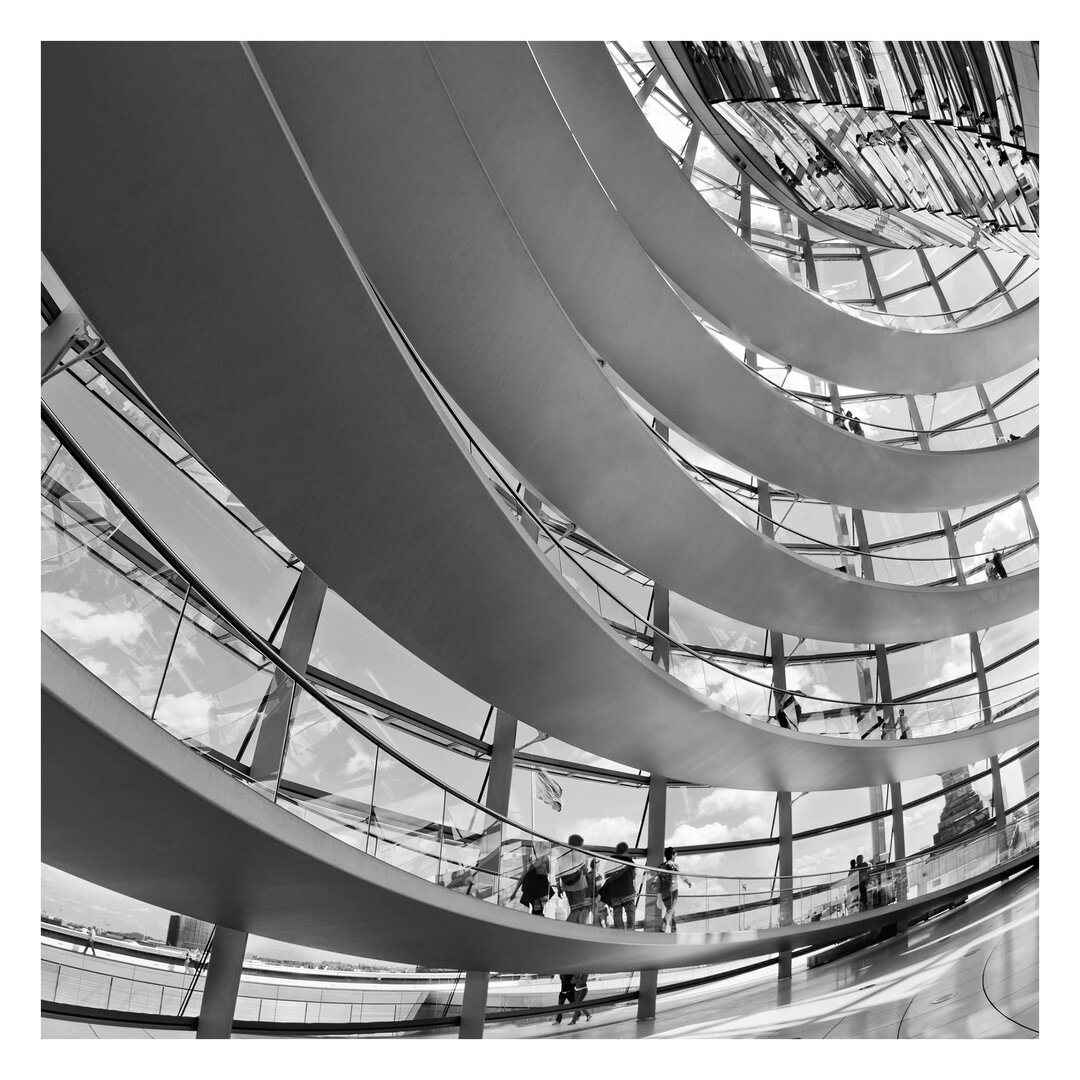 Matt Fototapete Im Berliner Reichstag II 2,88 m x 288 cm