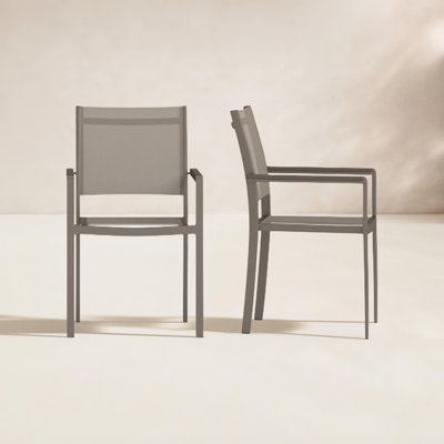 Aynura Stackable Patio Armchair