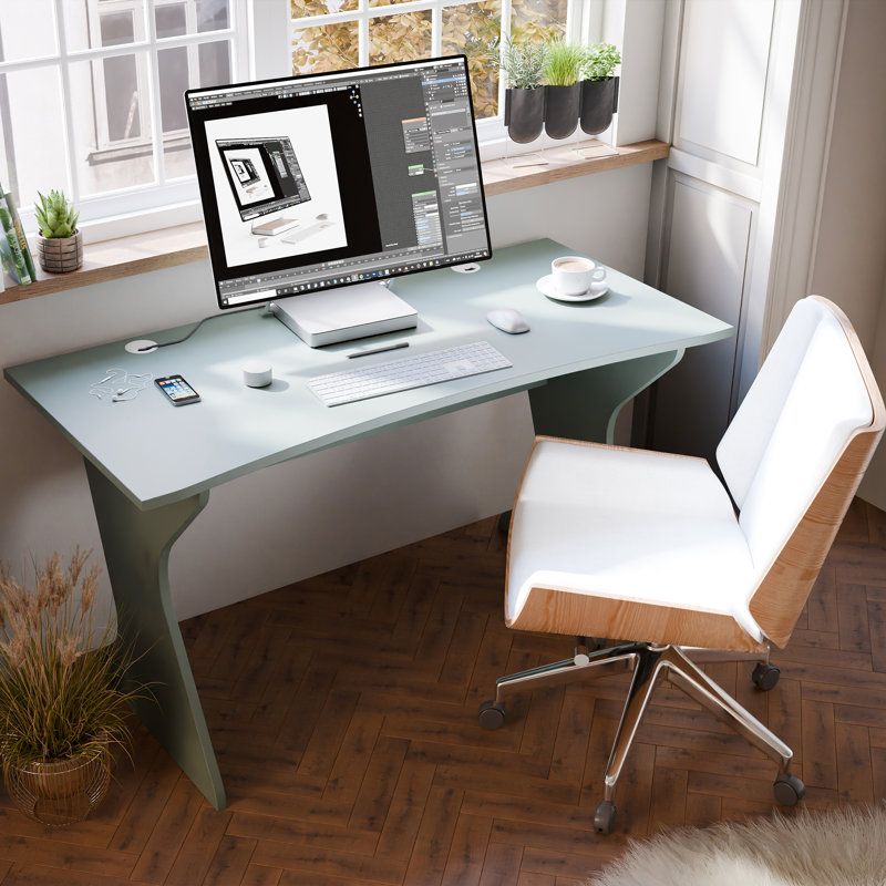 Seleni Standing Desk, Green