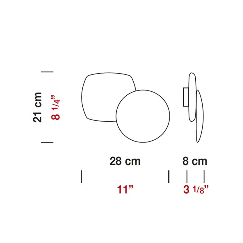 Plafonnier encastré 2 lumières Afef, blanc