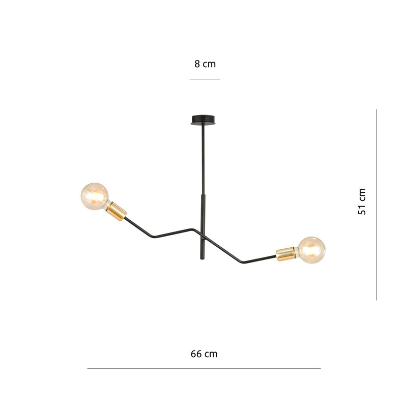 Quitman 2 - Light Sputnik Chandelier