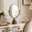 Cummins Oval Metal Beveled Mirror
