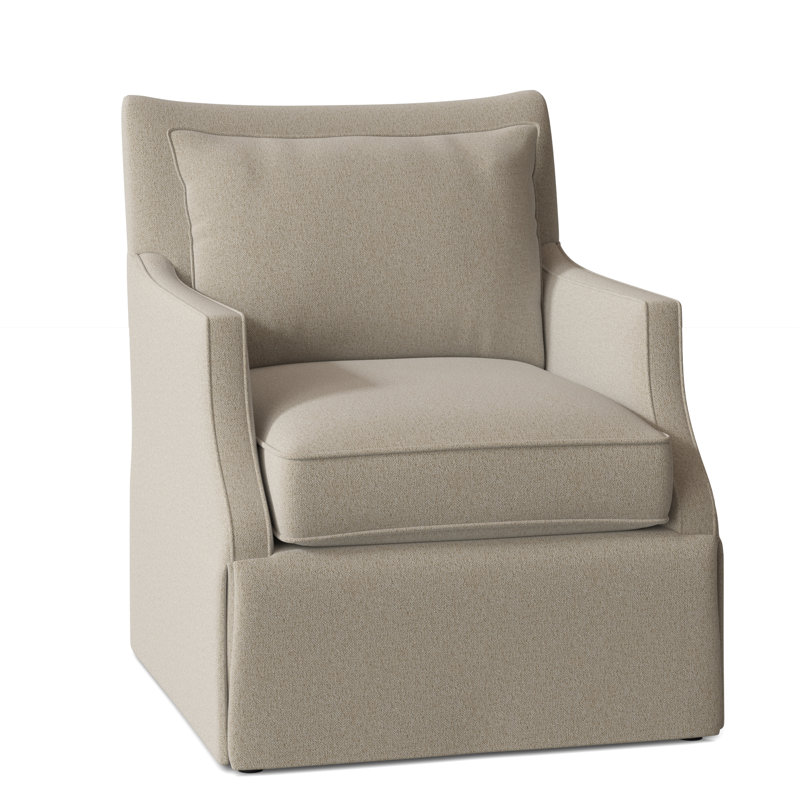 Holly 29" Wide Swivel Armchair, Parchment (8794 70), Swivel Glider