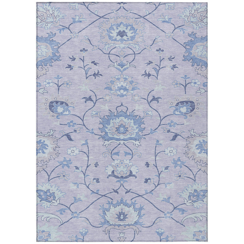 Machine Washable Indoor/Outdoor Mattera ACN2291 Global Rug, Rectangle 3' x 5'
