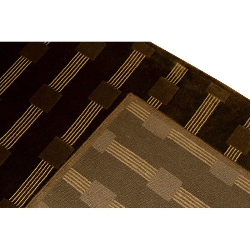 Hand-Knotted High-Quality Taupe Area Rug