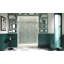 Levity 59.63" x 74" Double Sliding Shower Door with Blade Handles with CleanCoat® Technology-1019580987