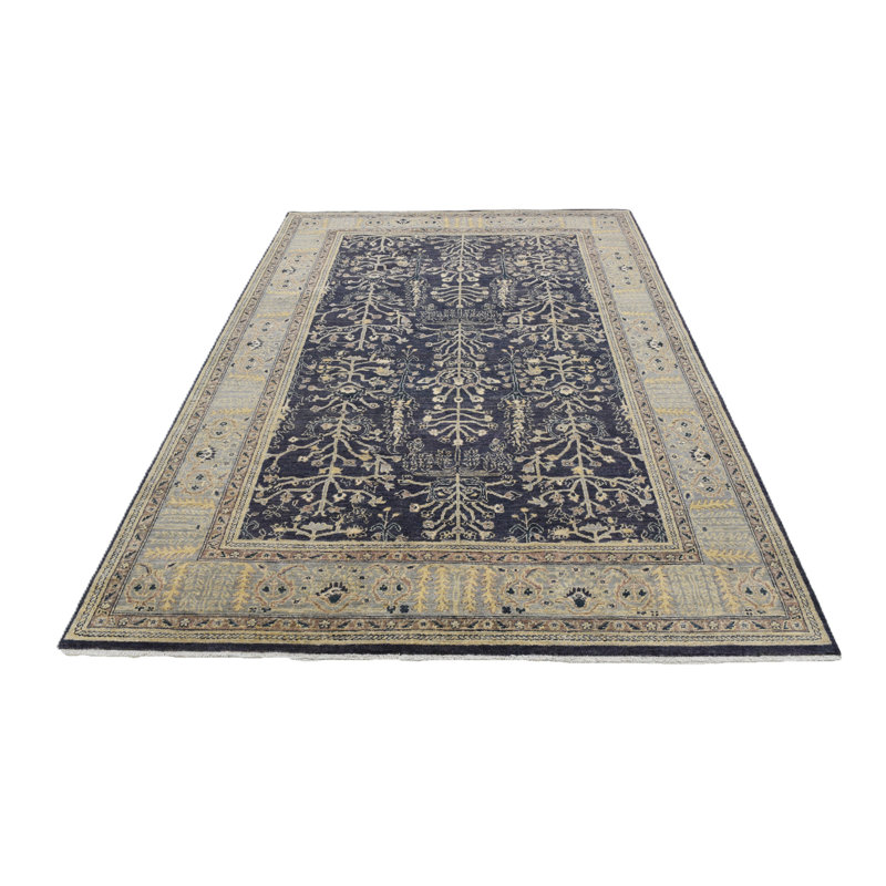 Tapis traditionnel en laine noué à la main