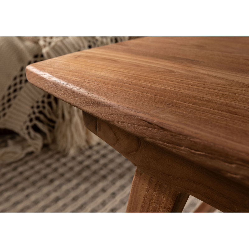 Solid Wood Four Leg Coffee Table