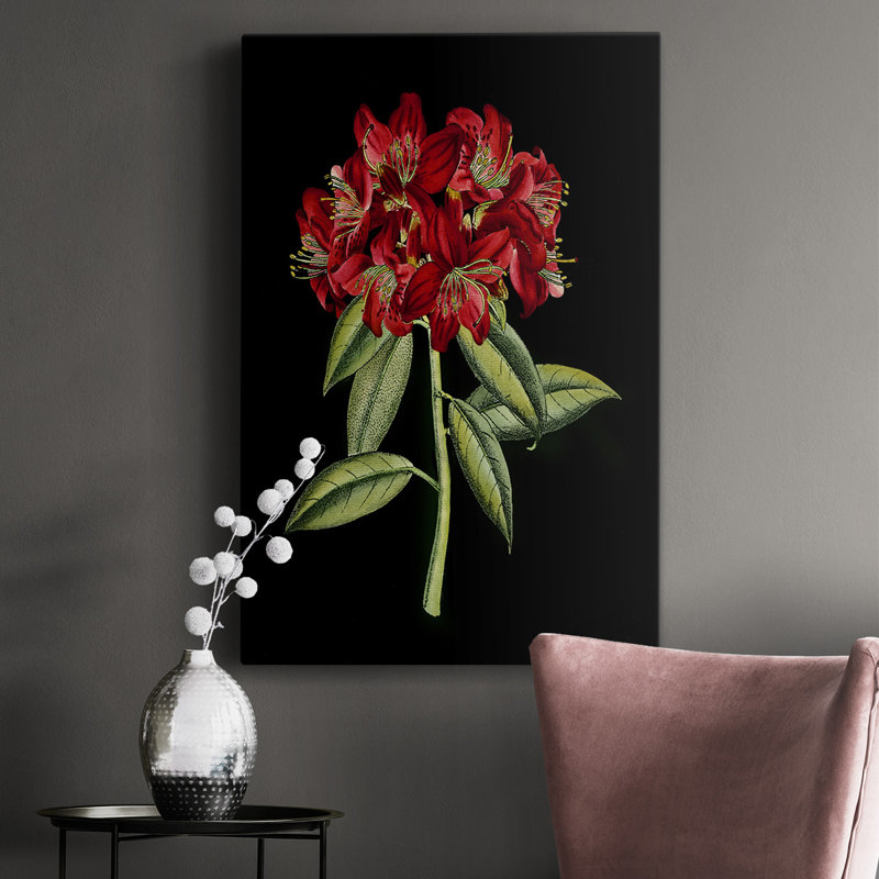 - Peinture sur toile tendue, H 18 po x l 12 po x P 1 po