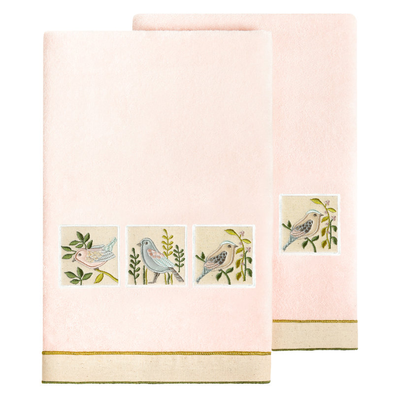 Midweight Bath Towel, Blush