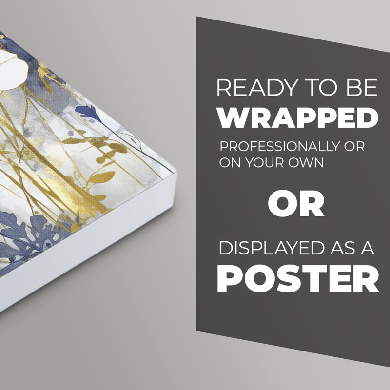 FLORAL Series CCCCLIXIX - Impression sur toile seulement - NON-CADRE