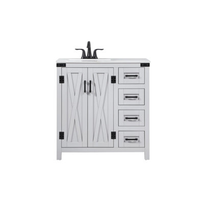 Slayton 32'' Single Bathroom Vanity