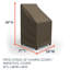 Housse pour chaises de patio Hillside