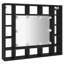 Ivenita Flat Makeup / Shaving Mirror with Shelves-403490261