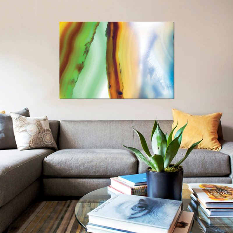 «Niveau X III», impression sur toile, H 8 po x l 12 po x P 0,75 po, Toile tendue, Pas de tapis