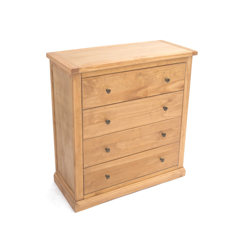 Garrett 90cm W 4 - Drawer Chest of Drawers