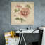 «Coral Rose On Antique Linen Light» par Cheri Blum, art mural sur toile-812967484
