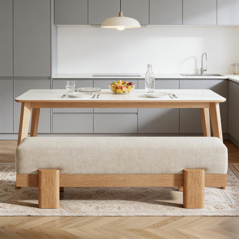 Bancs de cuisine rembourrés (avec banc inclus)