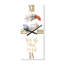 Horloge murale «Two Feathers Your Vibe attire votre tribu»-441630278