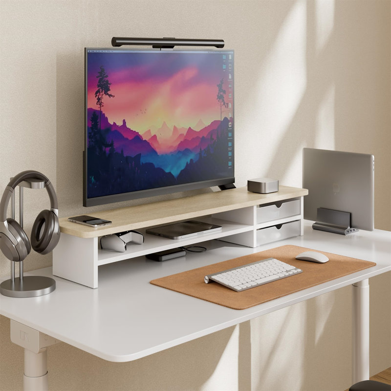 Manufactured Wood Monitor Stand