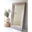 BOIS RECYCLÉ - MIROIR TAPPER - WHITEWASH