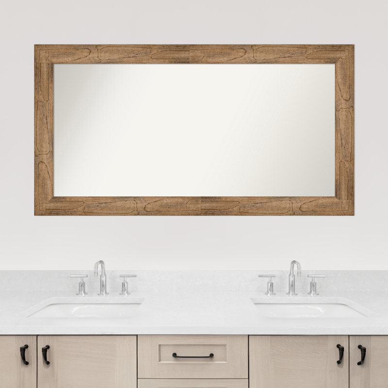 Timmy Solid Wood Wall Mirror, Rectangle, 26.5" x 49.5"