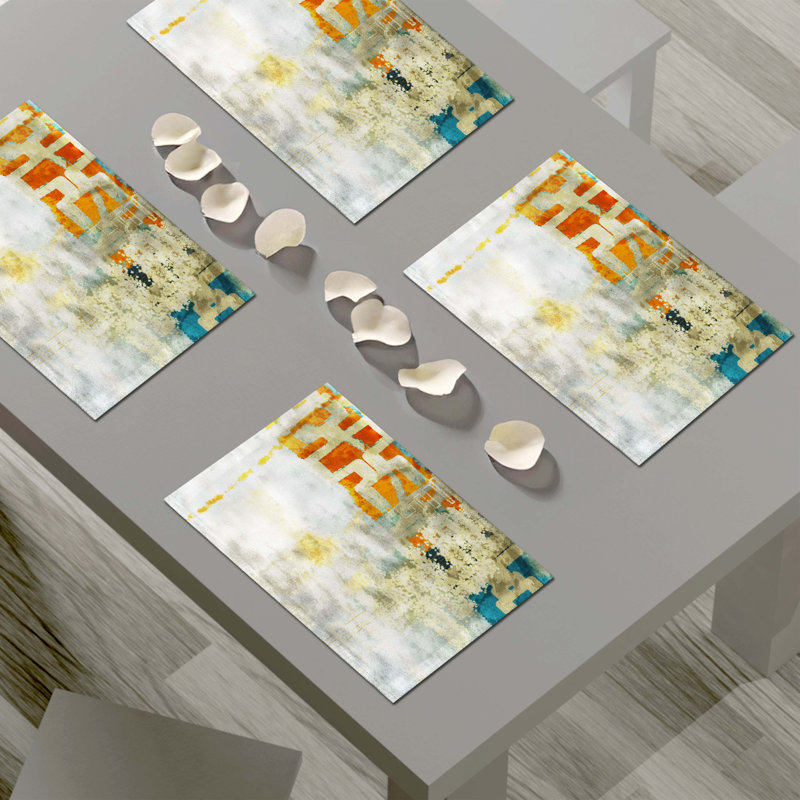 Polyester Abstract Placemat