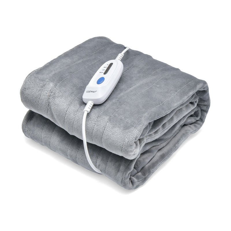 Ingomar Heated Blanket, 150 x 200 Cm, Light Blue