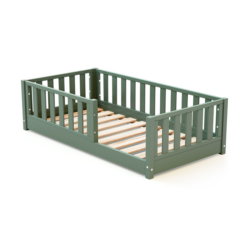 Cot Bed / Toddler (70 X 140cm) Toddler Beds Montessori/Floor Bed, Green