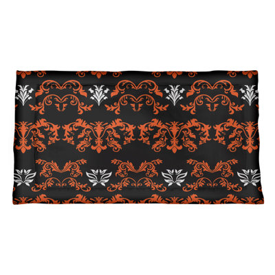 Football Baroque Pattern Pillow Sham