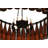 Grunwald 12 - Light Dimmable Drum Chandelier