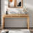 Console Table With Double Board Suspension Design-276927950