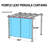 Purple Leaf Polyester Screen for Pergola-87037577-87037580