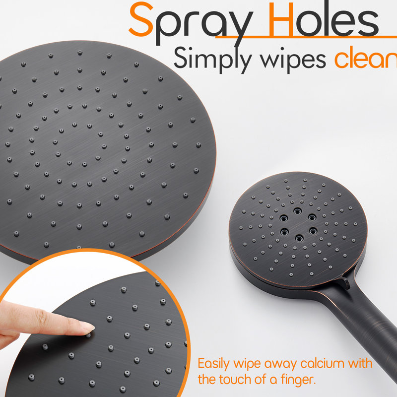 Bathroom Shower System, Oil Rubbed Bronze