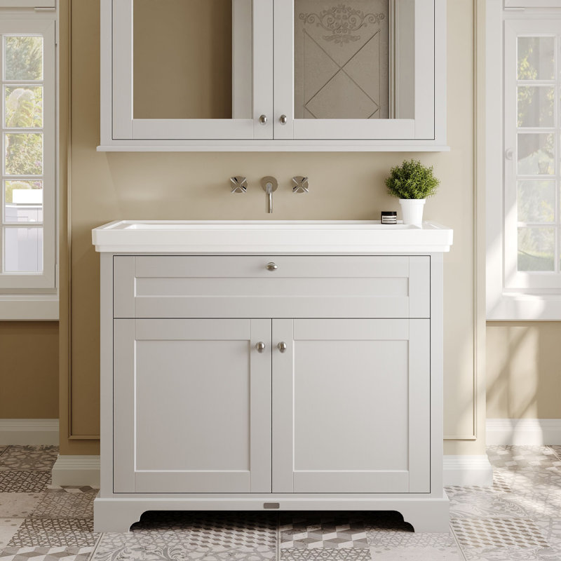Old London 1020 mm Bathroom Vanity, Timeless Sand