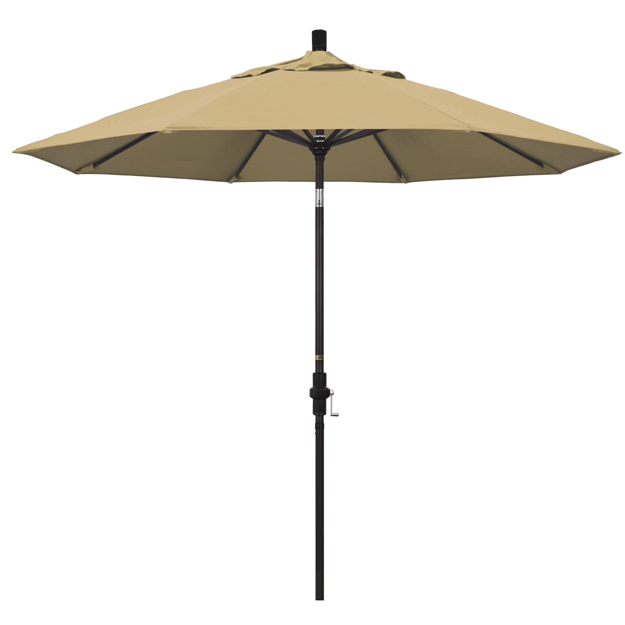 108'' Outdoor Umbrella, Champagne Sunbrella® Linen