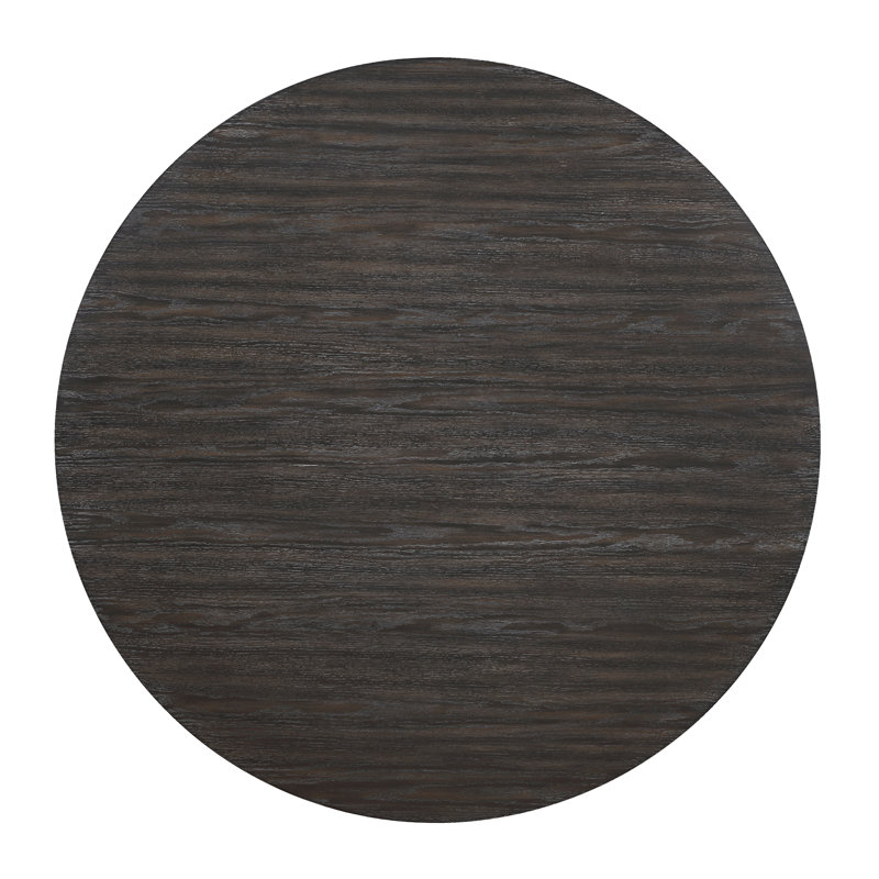 Table de salle à manger ronde L 54 po x l 54 po x H 30,5 po