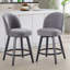Tabouret de bar rotatif 26,4 po Letecia-1186271835