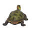 Figurine de tortue de terre japonaise