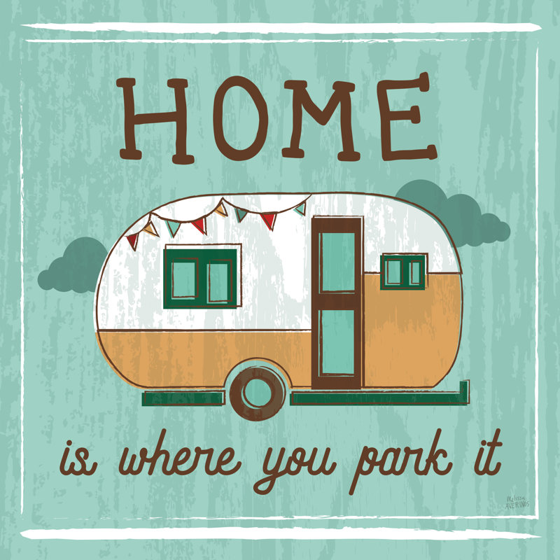 Comfy Camping VI by Melissa Averinos - Wrapped Canvas Print, 76cm H x 76cm W