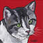 Tabby by Lee Keller - Wrapped Canvas Painting-1084378022