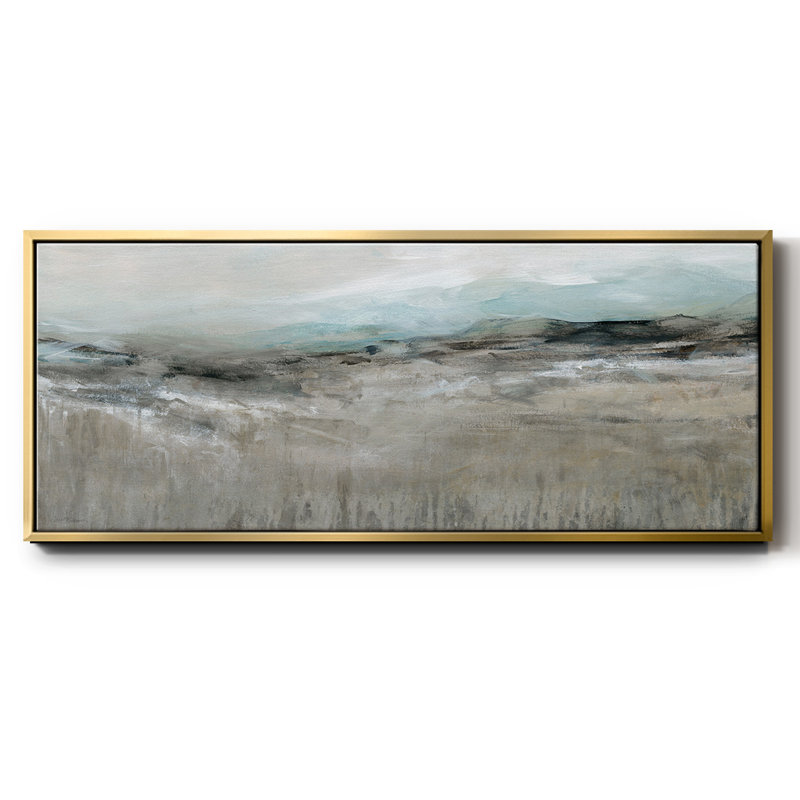 Distant Foothills- Framed Canvas