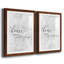Une maison - ensemble de 2 reproductions d'art textuel-1092425760-1092425822-1092425823
