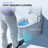 Tankless Bidet Smart Toilet, Chair Height, Booster Pump, Auto/Foot Sensor Flush, Power Outage Flush