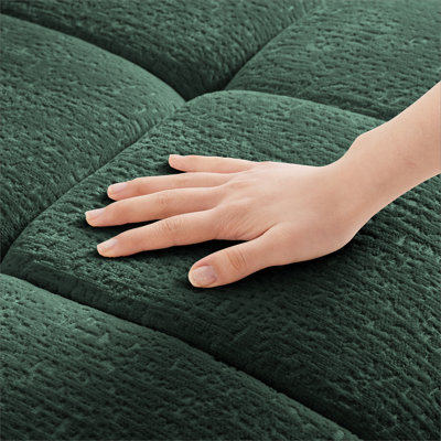 Chenille verte - Repose-pieds